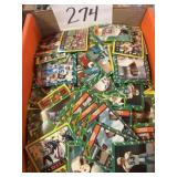 Mix box of football cards