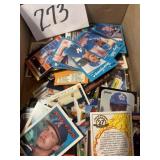 Mixed box of baseball cards