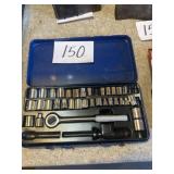 Socket set with driver