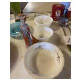 Vintage cherry blossom bowl 2 serving bowls