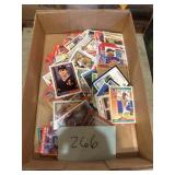 Box of Topps baseball cards lot