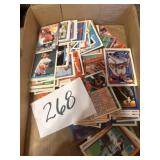 Mixed box of baseball cards