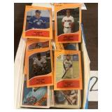 Box of Procards baseball cards