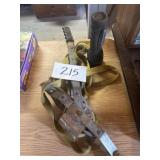 Come along with nylon cable and flashlight