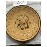 Pennsbury Pottery decorative plate