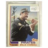 1982 Willie Stargell pirates baseball card