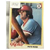1978 Pete Rose baseball card