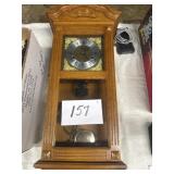 D&A wall clock pendulum, and key included