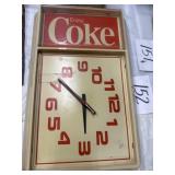 Coke electric clock