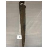 Vintage cross cut saw