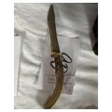 Dear antler knife