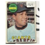 Juan Marichal baseball card, Giants