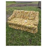 Vintage Floral Loveseat Good Condition