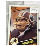 1984 John Riggins football card RB Redskins