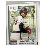 1982 Rod Carew, first base angels