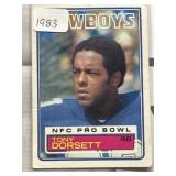 1983 NFC pro bowl Tony Dorsett RB Cowboys
