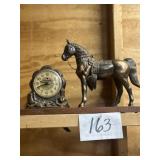 Electric equestrian clock