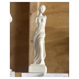 Nude porcelain statue