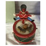 Christmas music box wooden