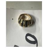 14 carat, gold plated ring