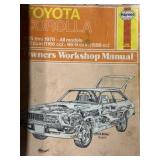 Toyota Corolla owners workshop manual75-78