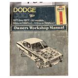 71 thru 77 dodge colt owners workshop manual