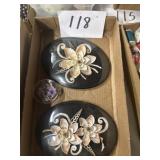 Shell wall decorations