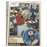 1983 Cal Ripken baseball card, Orioles