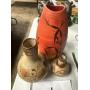 Handmade pottery three pieces