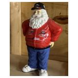 NASCAR Santa figurine