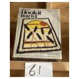 Art craft kit, hook it rug