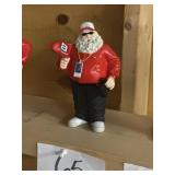 NASCAR Santa figurine