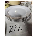 Powell Bishop Ironstone Plates (5)