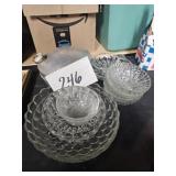 Elegant Glass Lot & Canteen