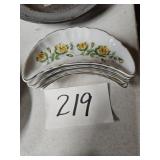 Vintage Napco Kidney Dishes (6)