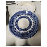 Blue Willow Saucers (7)