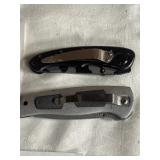 Folding knives, two piece