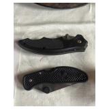 Folding knives, two pieces