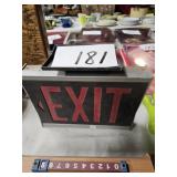 Exit Sign Metal Frame