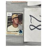 Ramon Hernandez baseball card Pirates 73