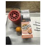 Small speakers, boom ball and 808 speaker