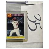 Pete Rose baseball card most hits in a lifetime