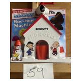 Snoopy Snow cone kit
