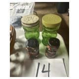 Vintage salt and pepper shakers