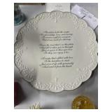 Lenox 12" friendship plate
