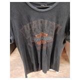 Harley Davidson Black Tee Ladies Size Medium