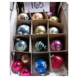 Shiny Brite lot of vintage Christmas ornaments