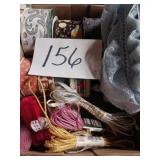 Vintage Lot Of  Ribbon , Cords and Trims