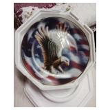 The American Eagle Plate Franklin Mint