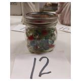 Ball Jar of marbles